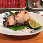 鮨処寿司大 - 寿司 大　河豚白子炙り　2015年5月