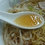 亀福食堂 - 2015年5月　スープ