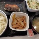 吉野家 - 塩さば牛小鉢定食 666円⇨636円 ♪