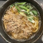 むすびむさし - 肉うどん