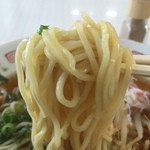 ふみや食堂 - 麺は、ちょっと茹ですぎだったかな＾＾