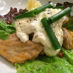 海鮮問屋 吾作どん 本町店 - メバチまぐろ ほほ南蛮(￥680)