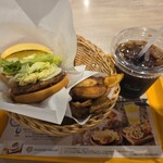 フレッシュネスバーガー - 料理写真:ランチセット