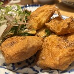 博多大衆酒場 あいらしか - これが大ヒット　厚揚げ　ぜひ甘醤油＋生姜で食べて