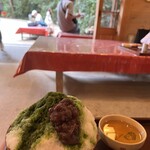 Saruya - Uji Matcha Shaved Ice and Hojicha Set.