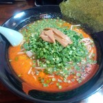 一代元 - 料理写真:韓国ラーメン（黒）