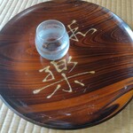 たまゆら - ドリンク写真:御盆 お冷や
