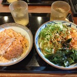 丸亀製麺 - 料理写真:かつ丼セット