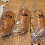 コッペ田島 - 料理写真:今回はこの3種