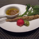 リストランテ ダ トシユキ - 食前の一品(バーニャカウダ)