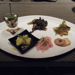 リストランテ ダ トシユキ - 前菜の盛り合わせ