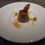 リストランテ ダ トシユキ - アールグレー風味の紅茶プリン　日向夏の香り