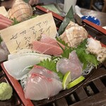 肴屋ぱんだ亭 - 舟盛りの豪華さに歓声(o･∇︎･o)