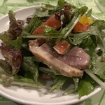 肴屋ぱんだ亭 - ドレッシングがとても美味しい(๑´ڡ`๑)