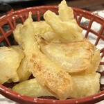 肴屋ぱんだ亭 - 島らっきょうの天ぷらも間違いない美味しさ(⑅•͈ᴗ•͈)