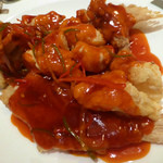 家全七福酒家 SEVENTH SON RESTAURANT - オコゼの甘酢あんかけ（一匹分）