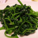 家全七福酒家 SEVENTH SON RESTAURANT - 空芯菜のガーリック炒め