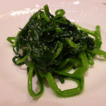 家全七福酒家 SEVENTH SON RESTAURANT - 空芯菜のガーリック炒め（一人前）