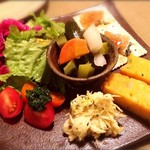 プチット リュ - 前菜の盛り合わせ