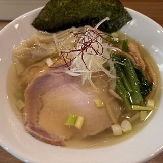 自家製麺250 - 料理写真:特製塩そば