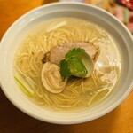 鮨・割烹 のはら - 料理写真:はまぐりらぁーめん塩¥1000