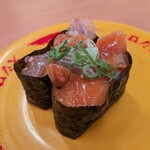 スシロー - 料理写真:海鮮漬け軍艦