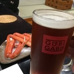城崎温泉　山本屋 - カニ料理には・・・城崎地ビール（カニビール）