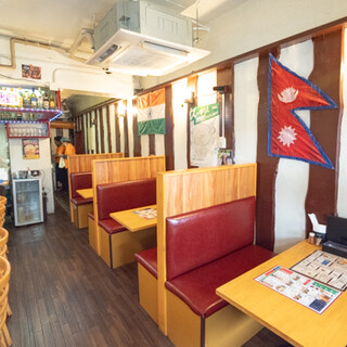 本場の雰囲気漂う店内！スパイス香る空間で異国気分を満喫