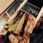 鳥助 - ねぎ巻きウラ側。