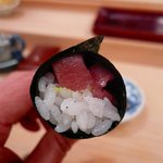 末廣鮨 - 手巻き　トロ