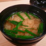 末廣鮨 - 味噌汁