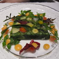 アーティショー - ランチコース前菜　鎌倉野菜１３種類のゼリー寄せ