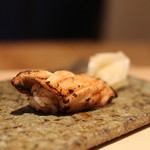 鮨 近藤 - 穴子の炙り