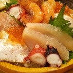 横濱 魚萬 - 刺身豪快男盛り1580円