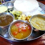 南インド料理 なんどり - ラッサム・サンバル・ダルカレー