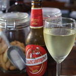 カサ・トリアングロ - スペインビールとグラスワインで乾杯