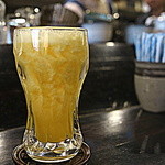 茶房 武蔵野文庫 - 期間限定「夏みかんジュース」