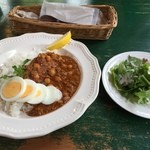 大田口カフェ - ひよこ豆のカレー