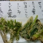 37716618 - 春野菜の天ぷら