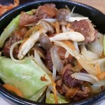 風遊斎 - これが噂のハイサイ丼です♪（２０１５年４月）。