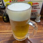 대중식당 산산테이 - 생맥주(대)