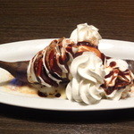 アラビアン酒場 ココブランカ - 料理写真:燃えるバナナ