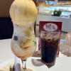 フルーツピークス - 料理写真:まるごと桃パフェ