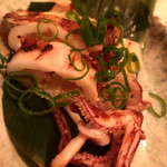 魚牛 - 剣先いかの漁師焼き！