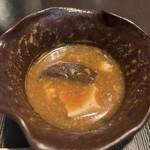 創作料理ダイニング 響 - お通しの麻婆豆腐