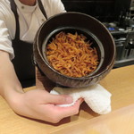 神保町 傳 - 揚げ桜海老ご飯