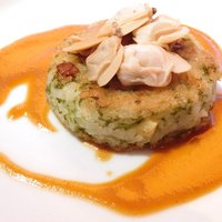 ヌガ - ランチコース 3456円 のハマグリと筍の焼きリゾット