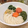 銀座うどんしら石 - 明太釜玉バターうどん　850円