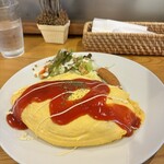 アトランティックカフェ - オムライス大盛り｡