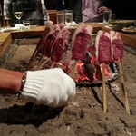 柳家 - 蝦夷鹿ロースステーキ